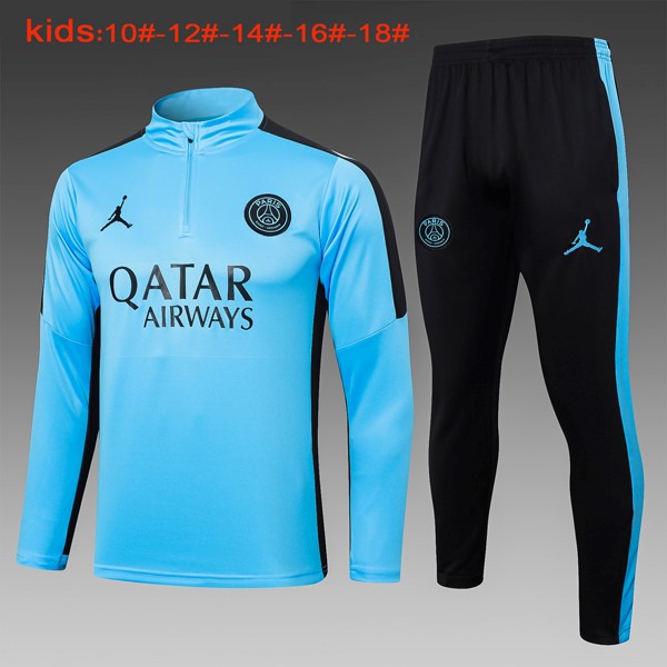 Ninos Sudadera De Training PSG 2024-2025 Azul 2